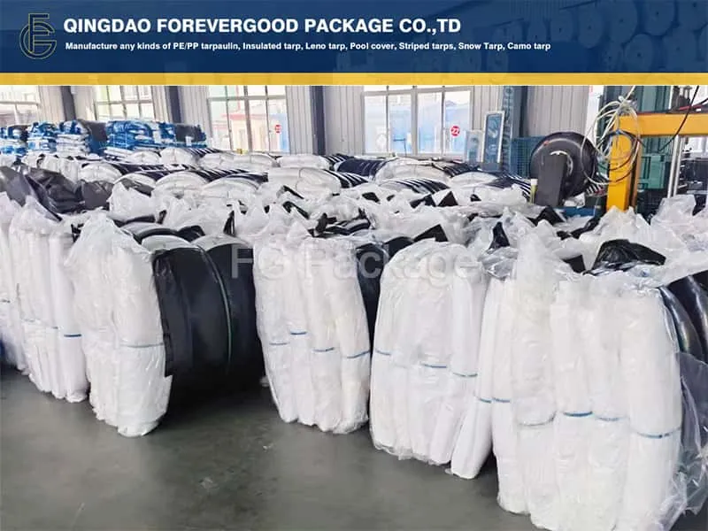 White 12x20Ft 3layerx4mm Insulated Tarps