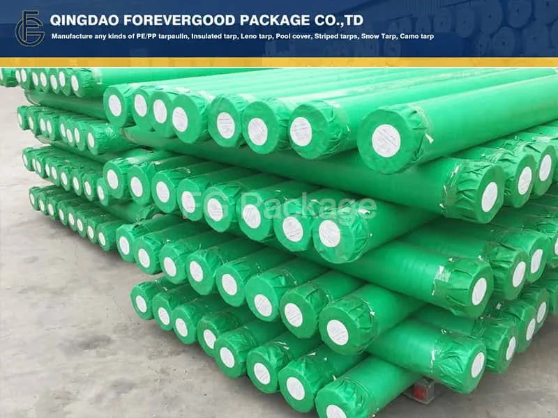 Green 150GSM Poly Tarps Roll