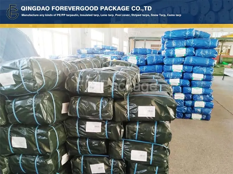 Dark Green 120GSM PE Tarpaulin Sheet 