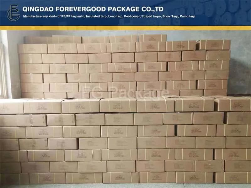 Supermarket PE Tarpaulin Sheet CartonBox