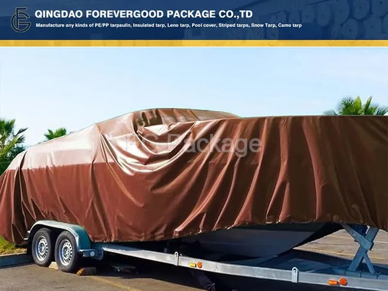 PE Tarpaulin Cover For Boats