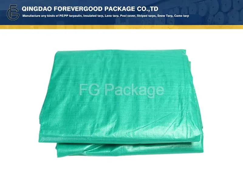 Green 100GSM PP Tarpaulin Cover