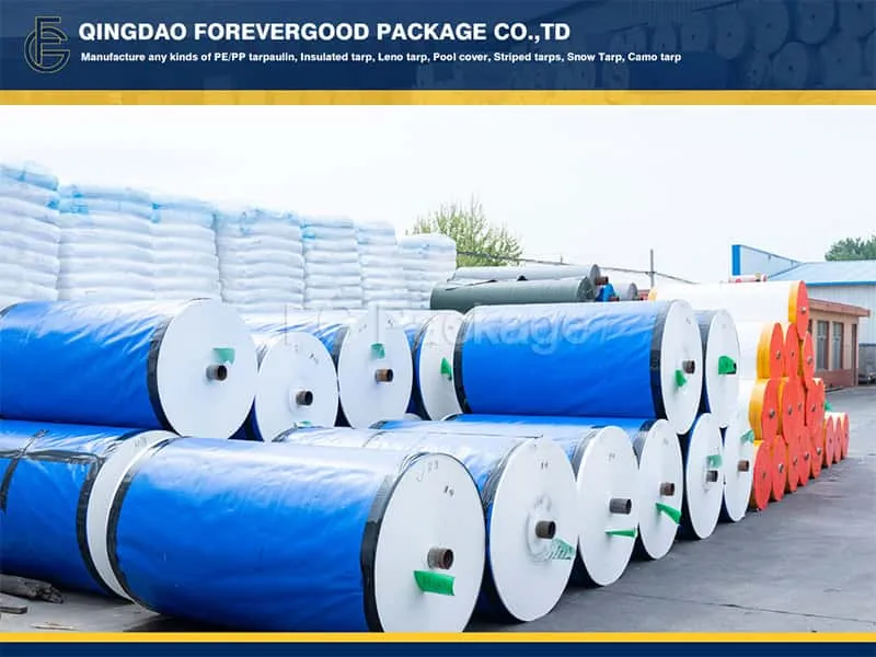 New Materials Waterproof PE Tarpaulin Big Poly Tarp Roll